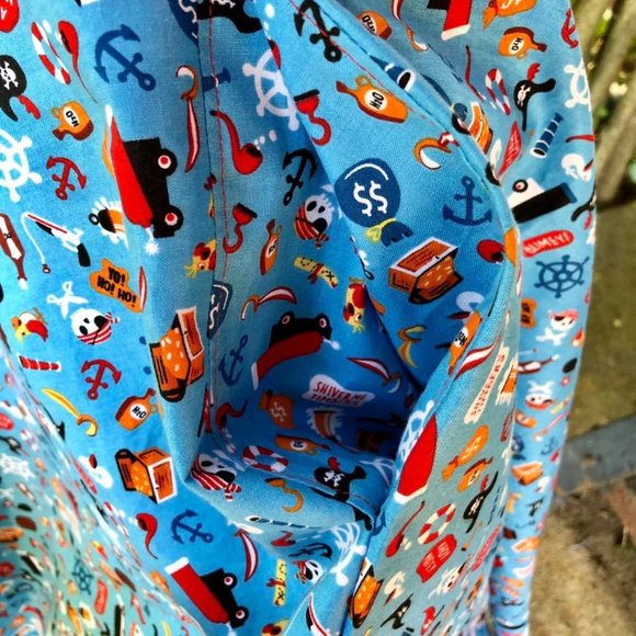 NWOT Pirate Circle Swing Skirt - Picture 3 of 3